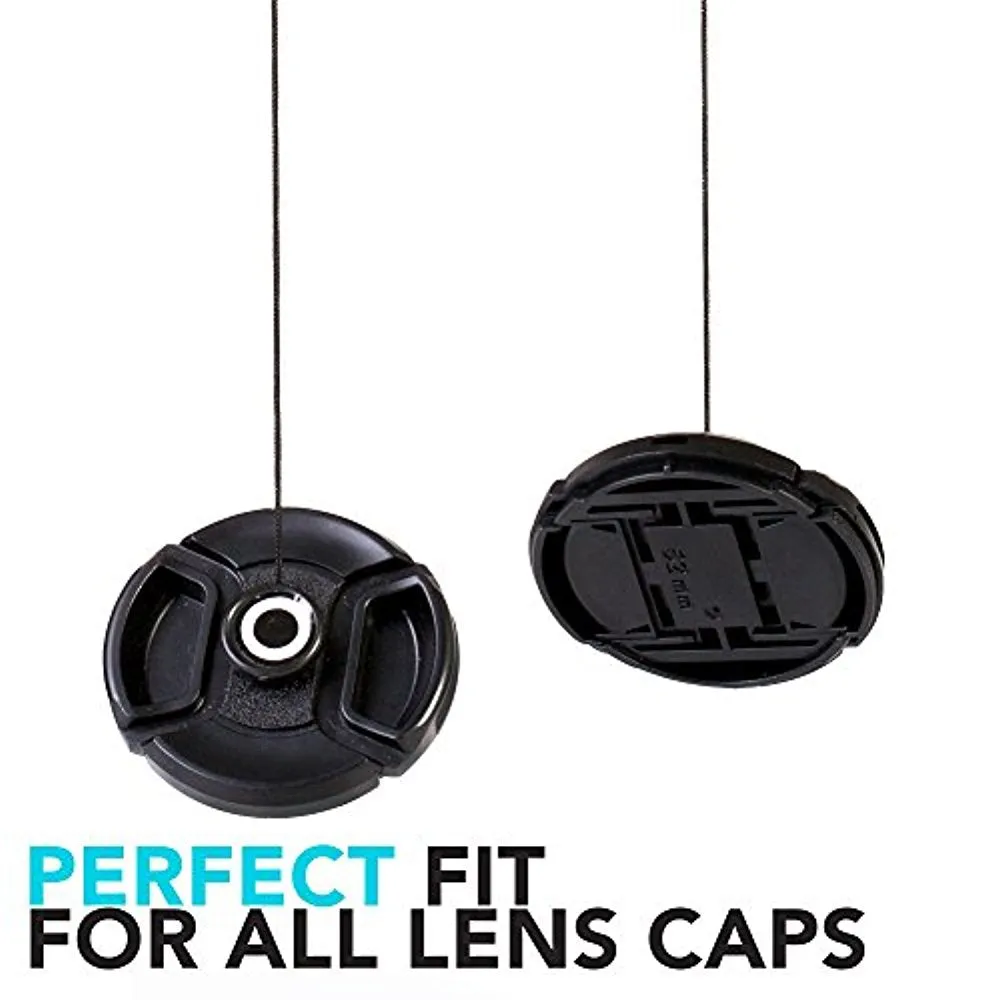 3 Pack Lens Cap Leash Holder