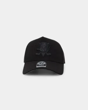 47 Brand Anaheim Ducks '47 MVP DT Snapback Black/Black