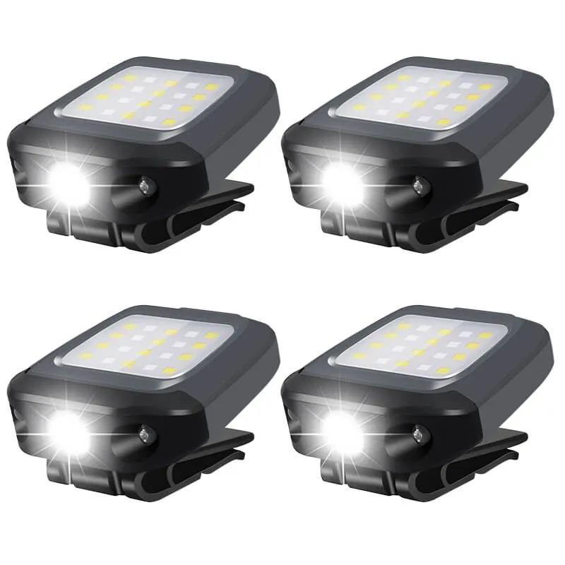 600 Lumens rechargeable Cap Light With Motion Sensor