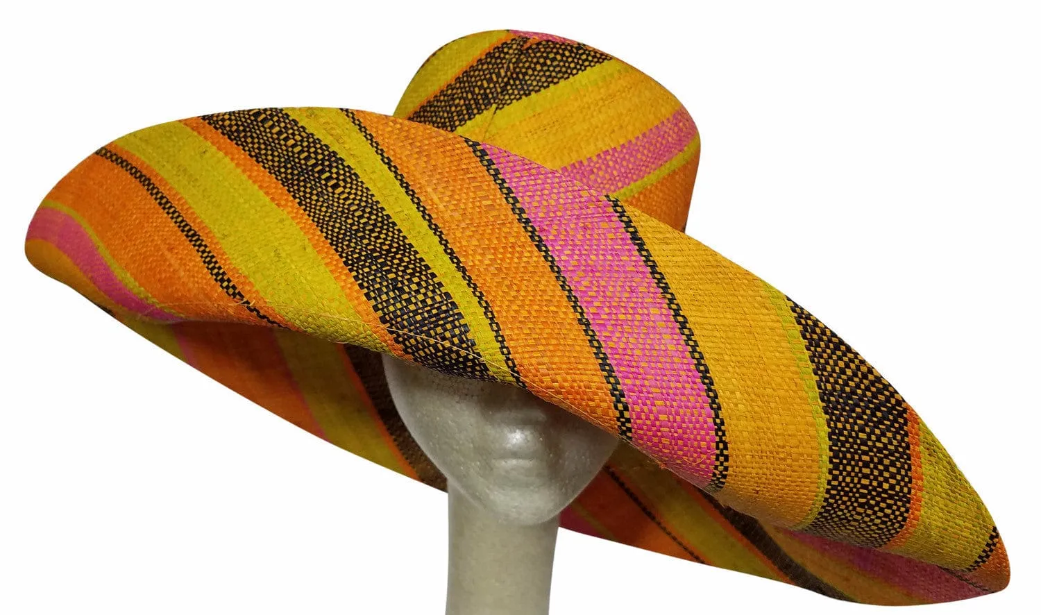 Abimbola: Madagascar Big Brim Raffia Sun Hat