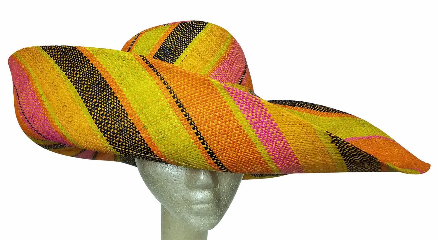 Abimbola: Madagascar Big Brim Raffia Sun Hat