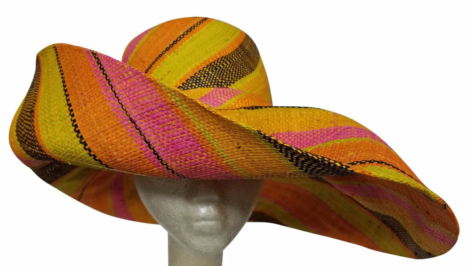 Abimbola: Madagascar Big Brim Raffia Sun Hat