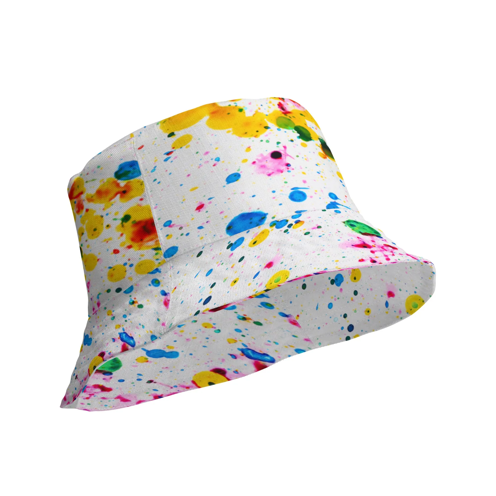 Artistic Vibes Paint Splash Bucket Hat, lioness-love