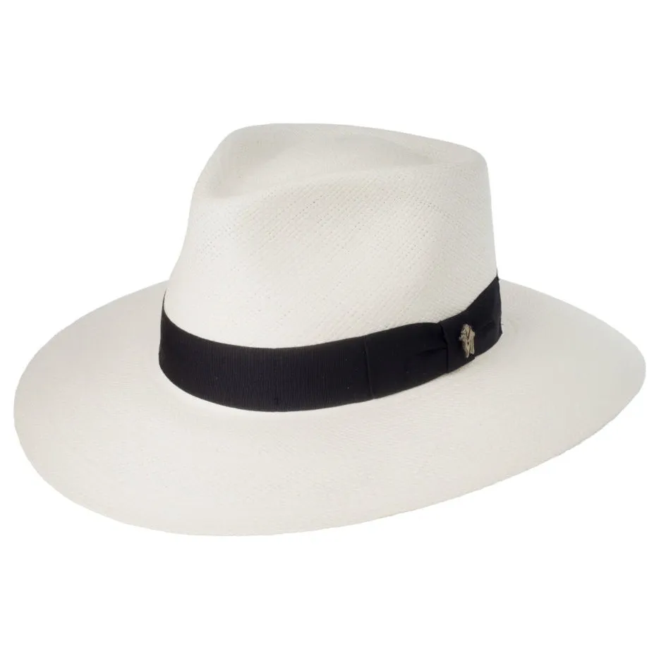 Australian Handwoven Panama Straw Outback Fedora by Bigalli