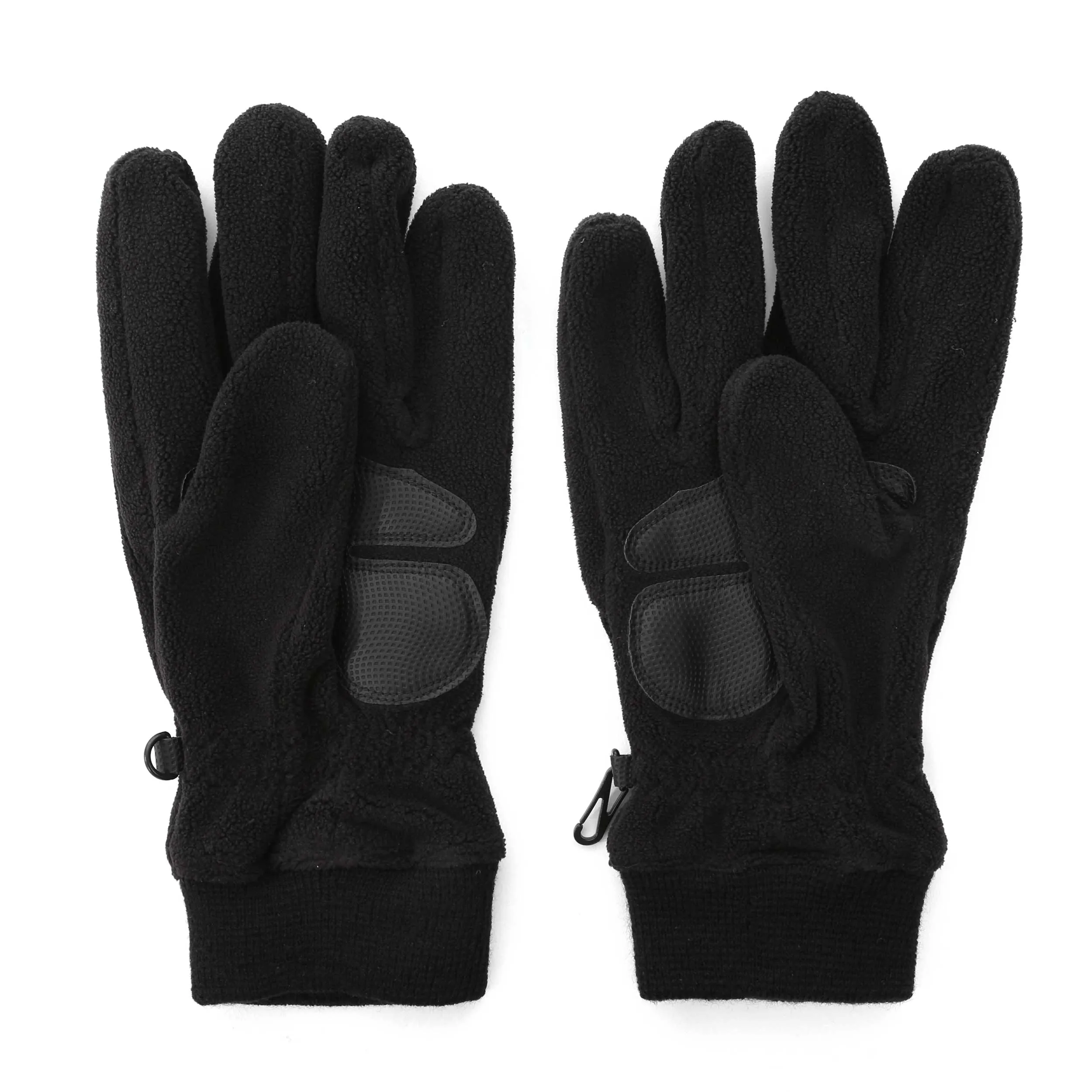 Barbour Axle Fleece Gloves in Black