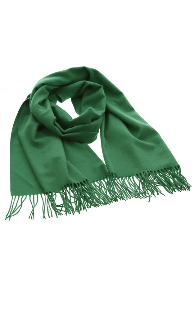 BASC2044 Solid Super Soft Cashmere Blended Oblong Scarf