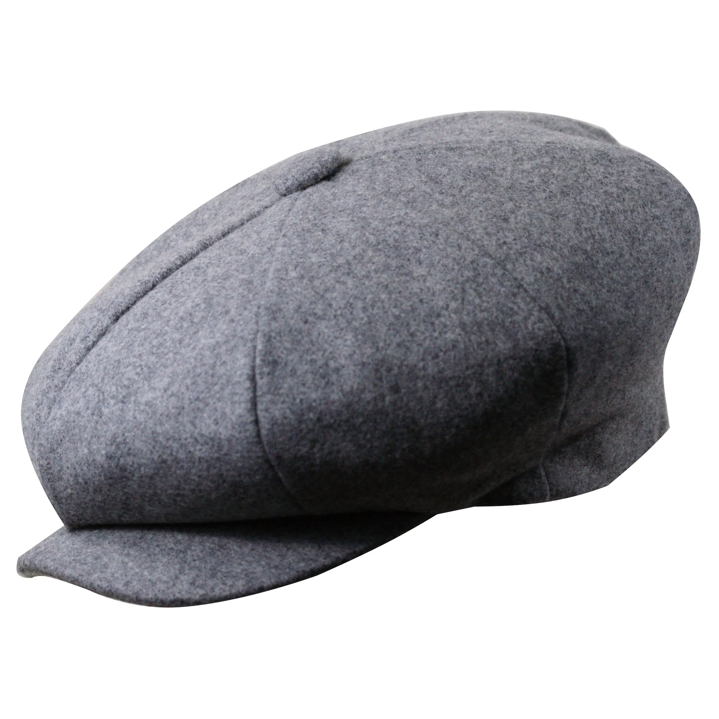 Big Apple Melton Newsboy Cap by Levine