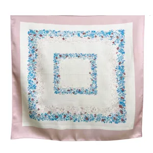 Blue Ivy Artisan Silk Square Scarf Bandana