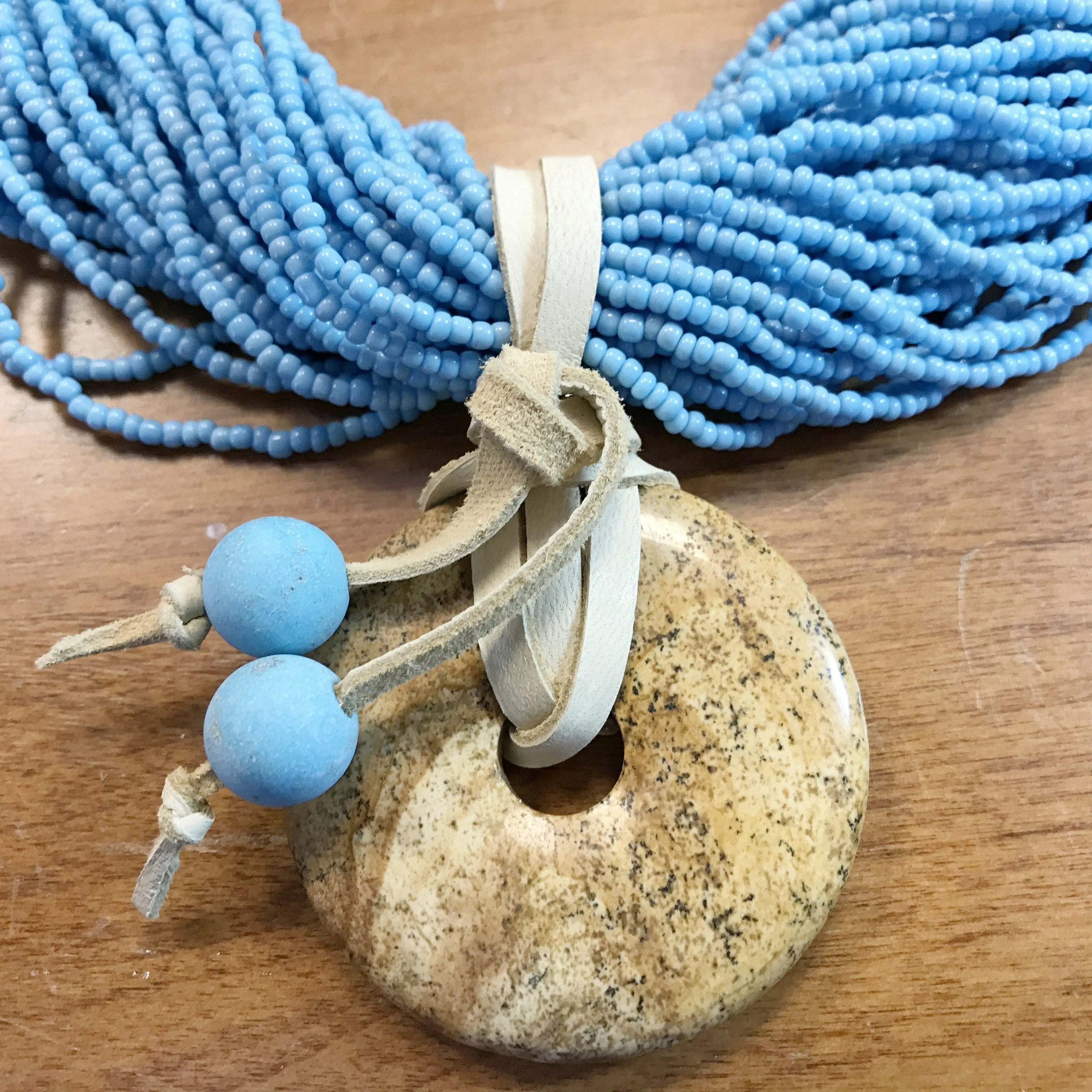 Blue Sky Safari Necklace