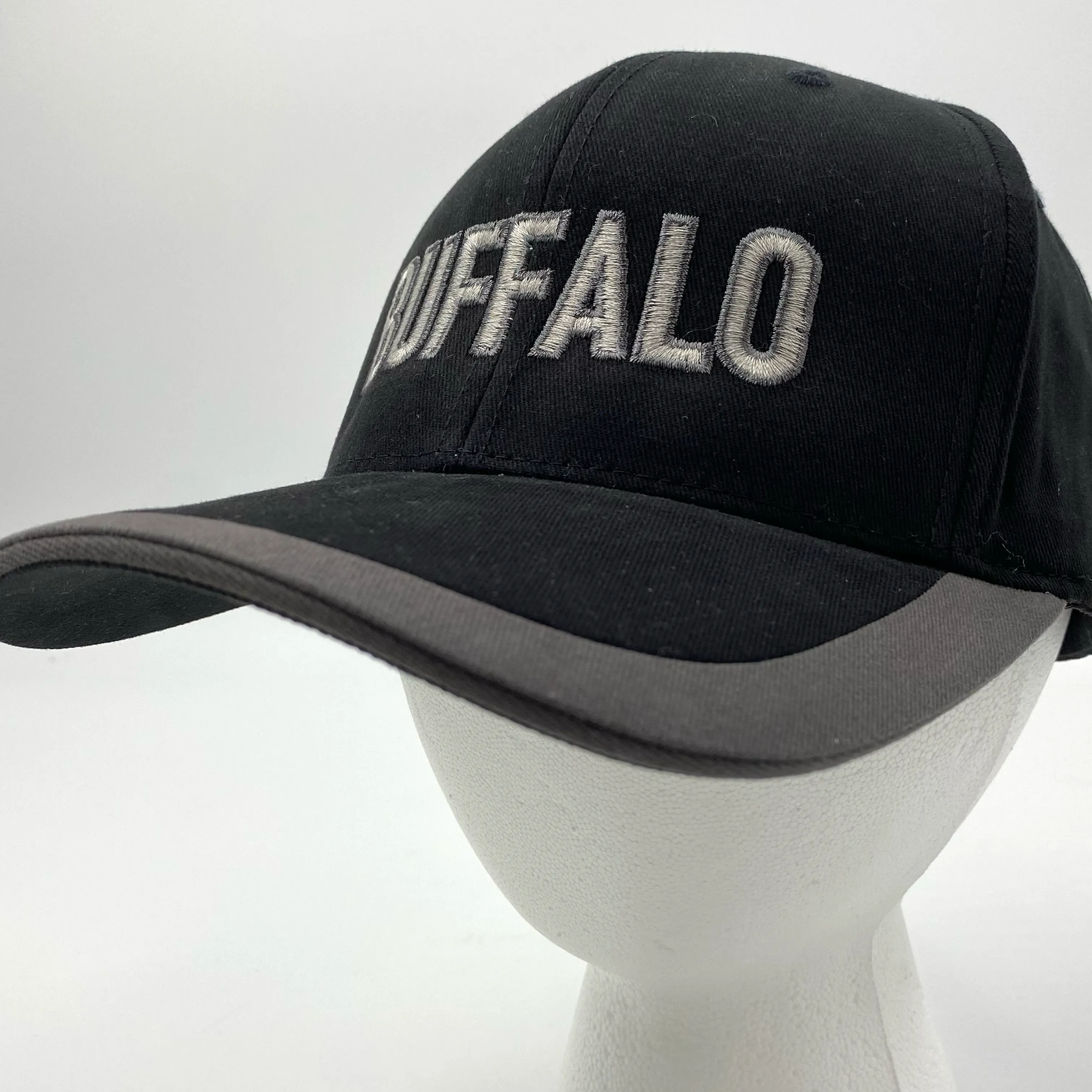 Buffalo Black & Gray Adjustable Hat