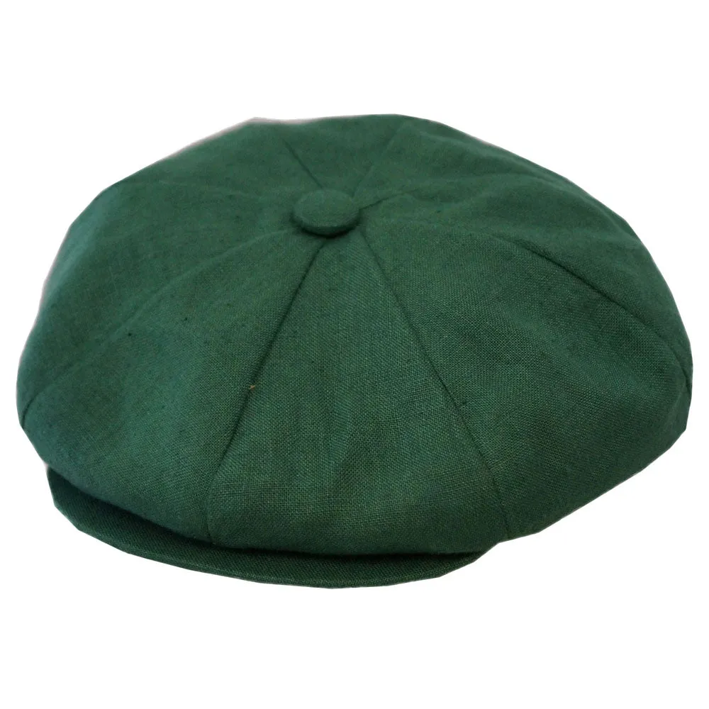 Capas Linen 8/4 Newsboy Cap