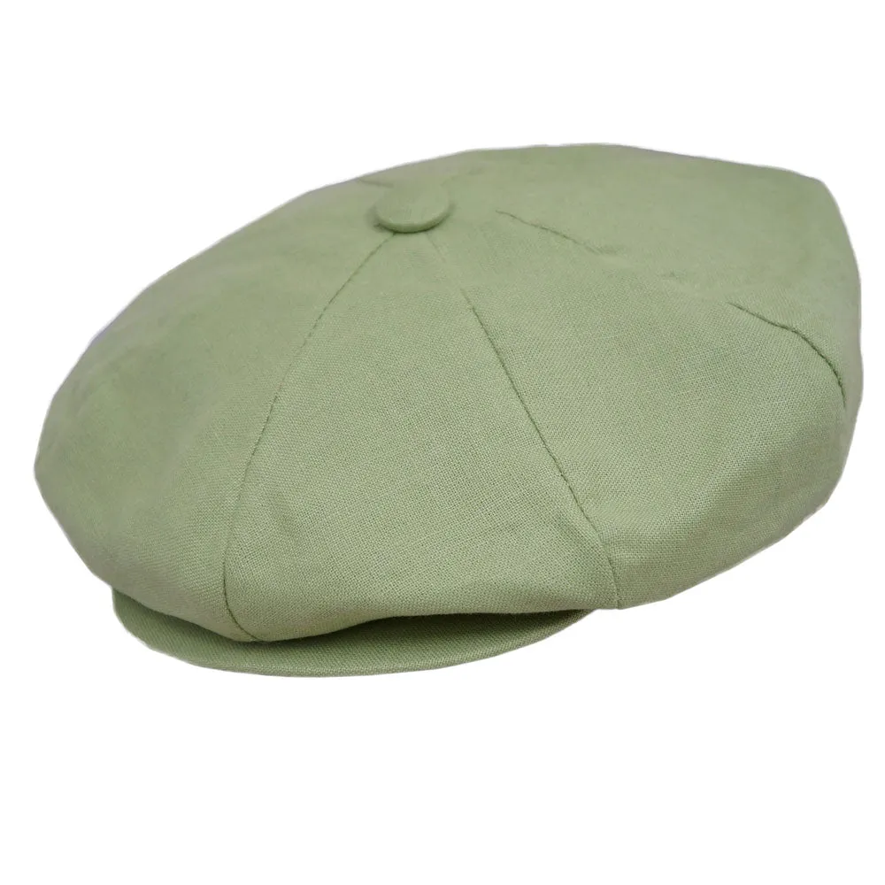 Capas Linen 8/4 Newsboy Cap