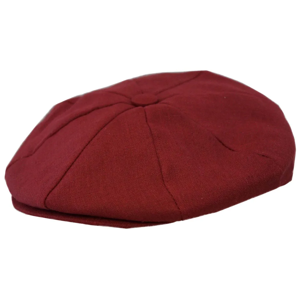 Capas Linen 8/4 Newsboy Cap