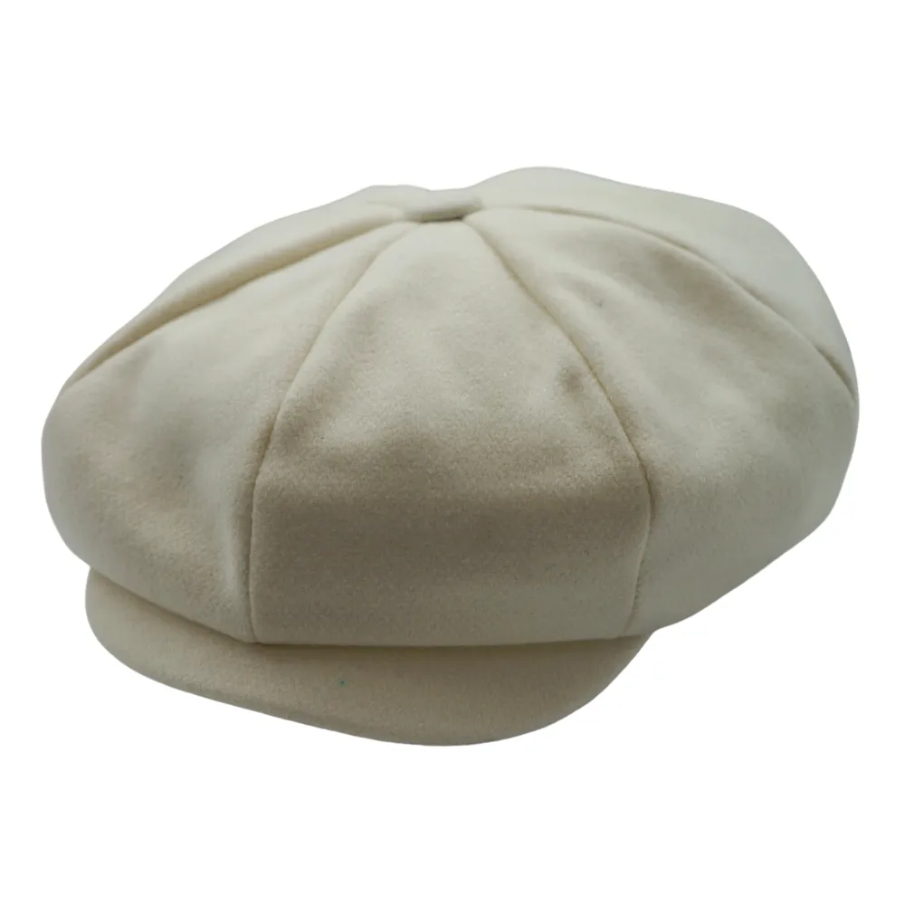 Capas Melton Wool 8/4 Newsboy Cap