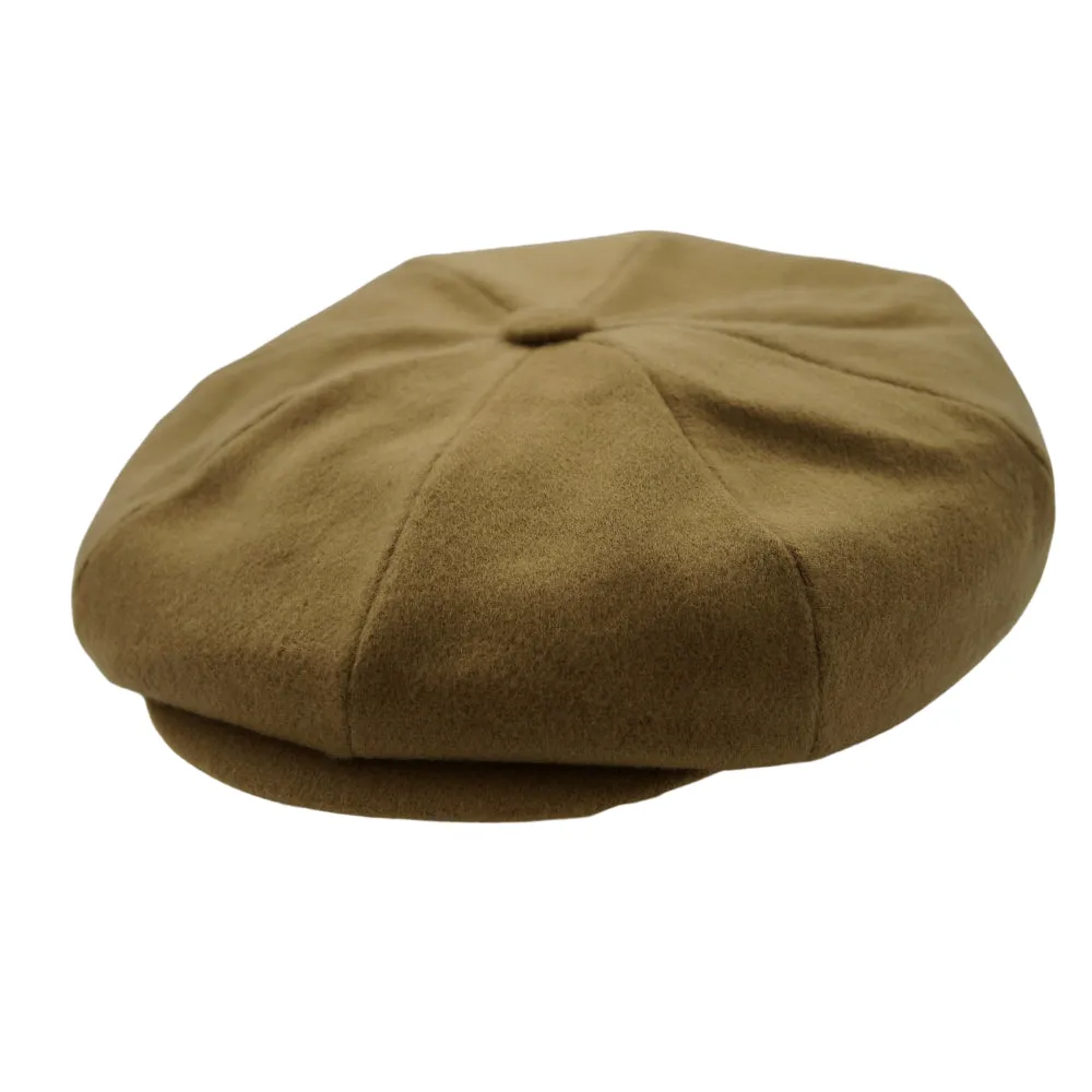 Capas Melton Wool 8/4 Newsboy Cap