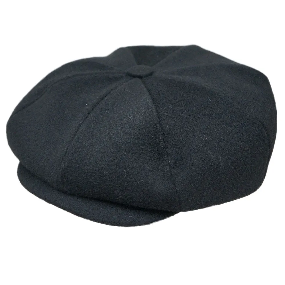 Capas Melton Wool 8/4 Newsboy Cap