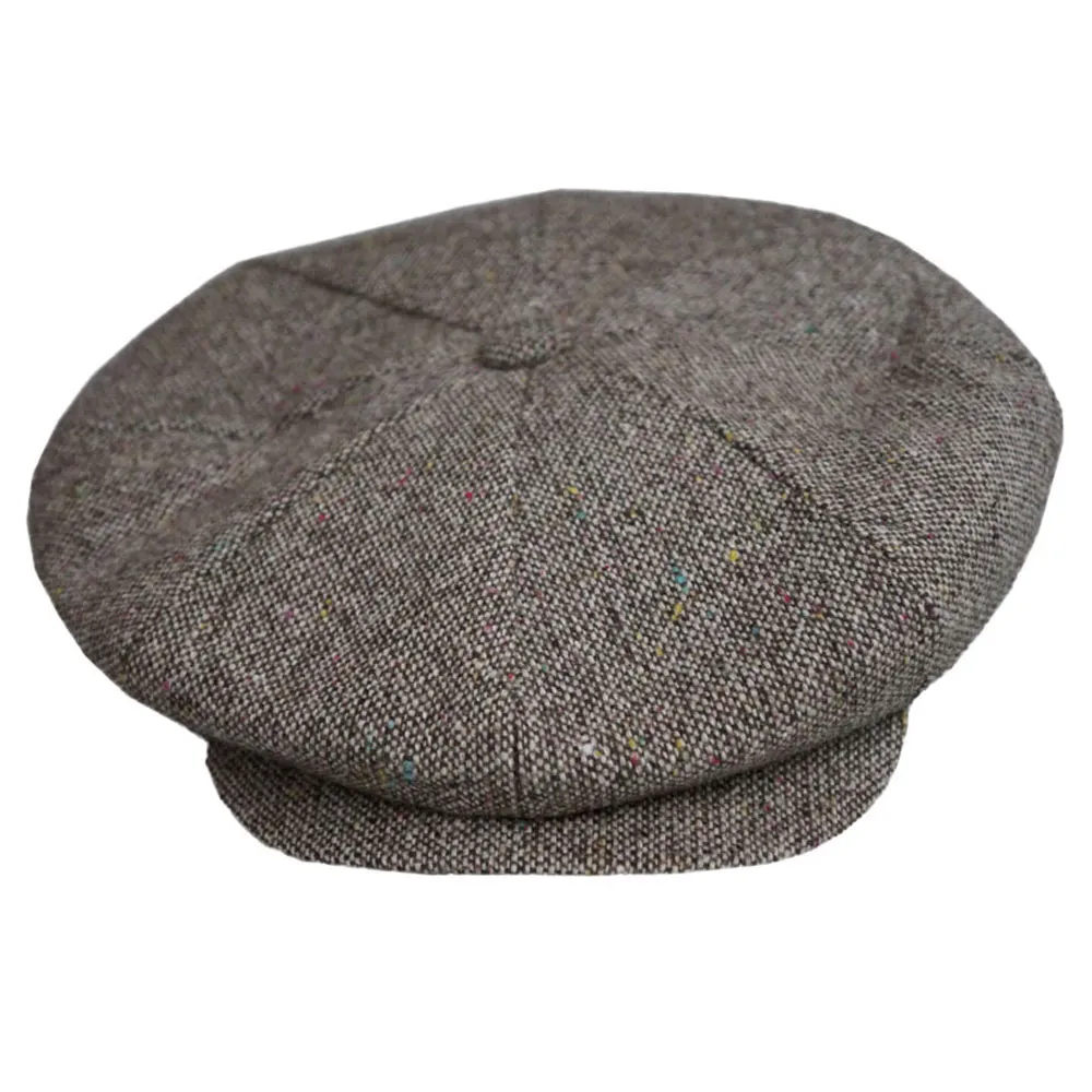 Capas Tweed 8/4 Newsboy Cap