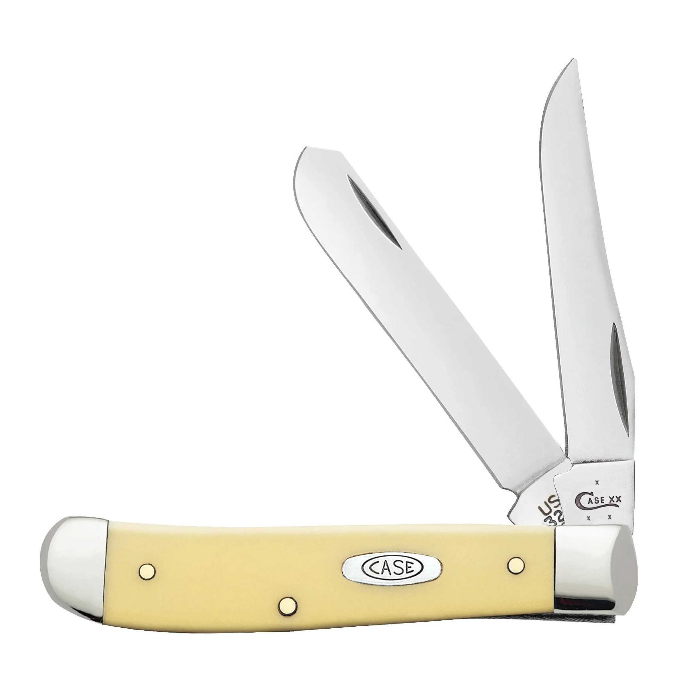 Case 00029 Yellow Synthetic CS Mini Trapper Knife