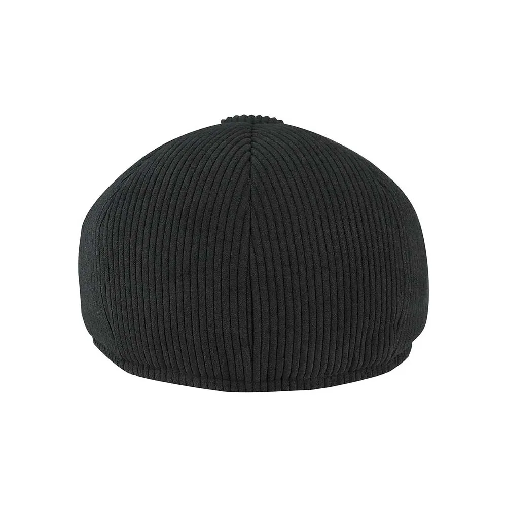 Corduroy Newsboy Cap with Warmer Flap