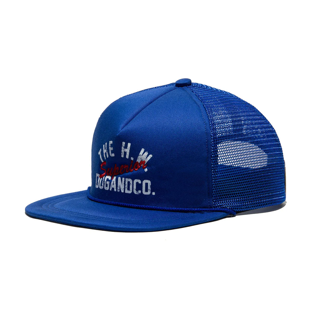 COTTON MESH CAP - Blue