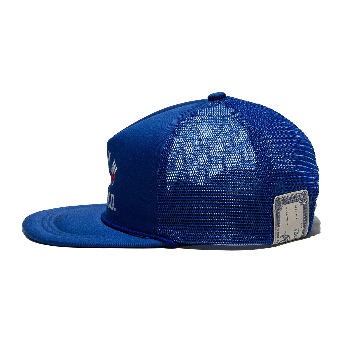 COTTON MESH CAP - Blue