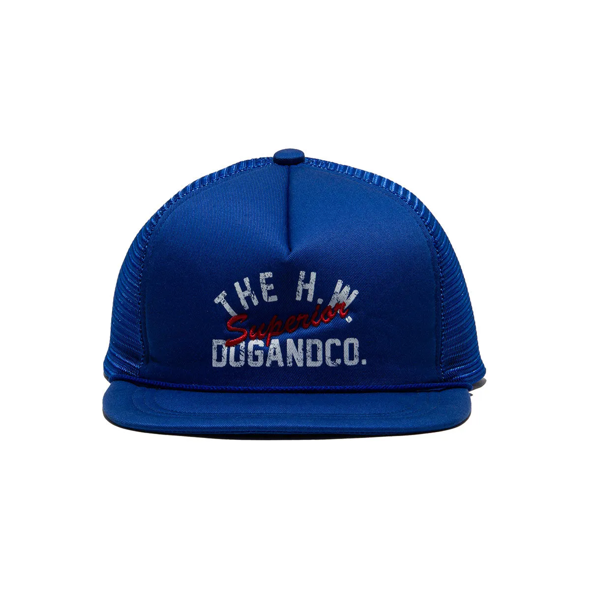 COTTON MESH CAP - Blue