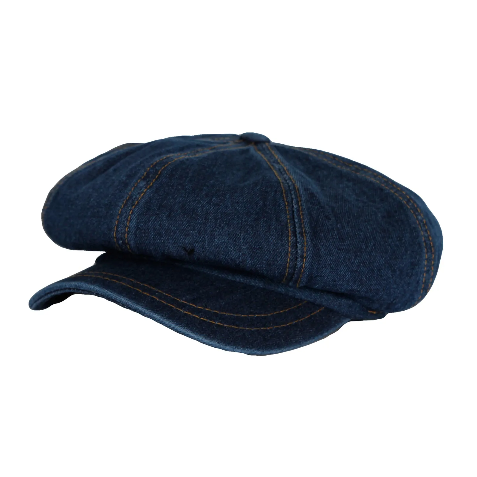 Denim Cotton Newsboy Hat Baker Boy Beret Flat Cap KR3613