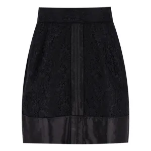 Dolce & Gabbana Lace Cotton & Silk Blend Skirt. Size 42IT