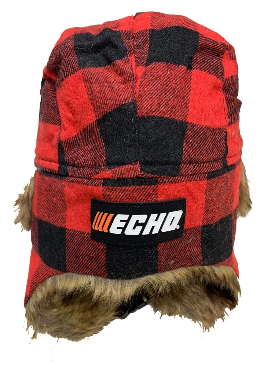 ECHO Buffalo Plaid Trapper Hat