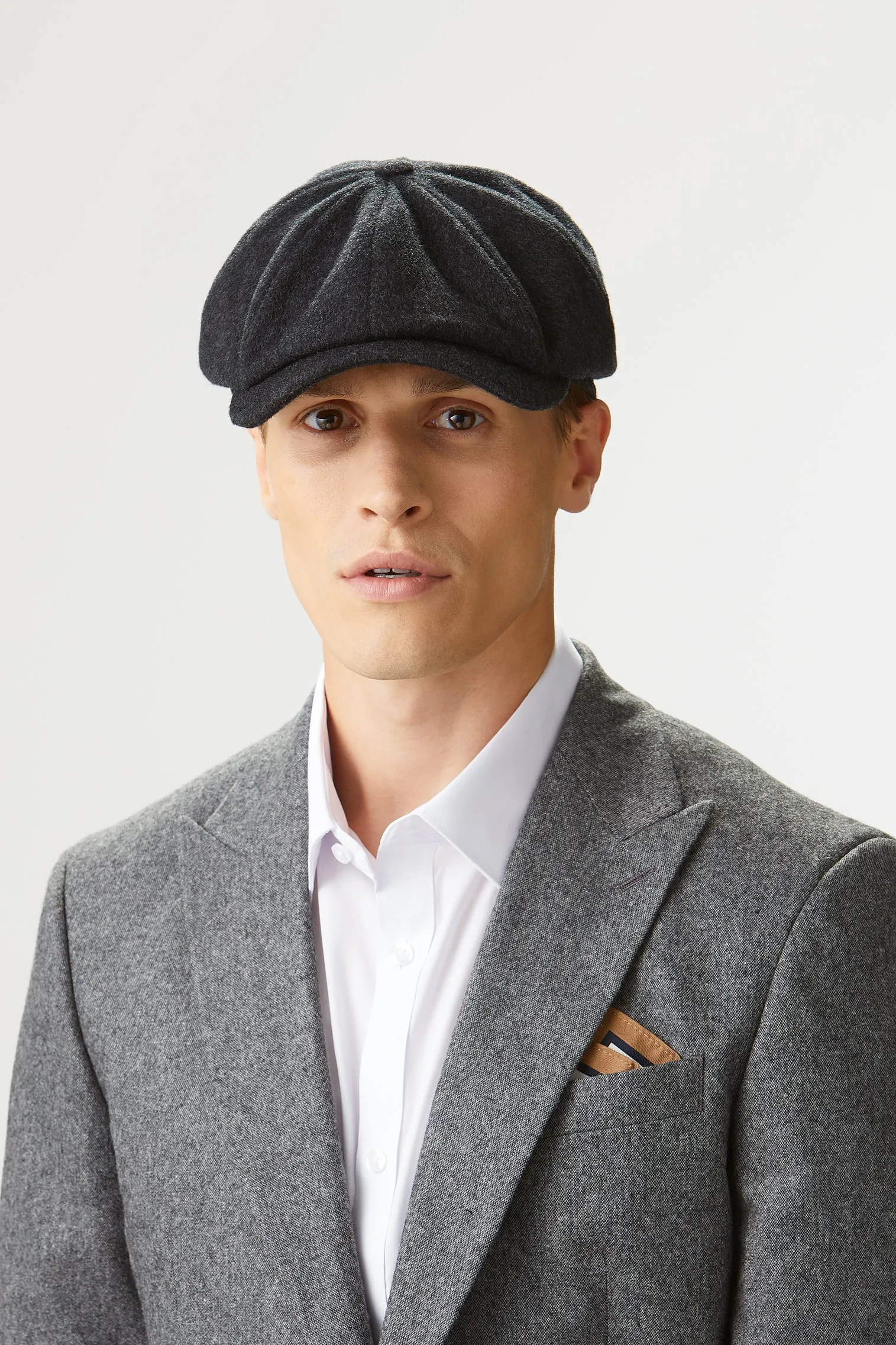 Escorial Wool Newsboy Cap