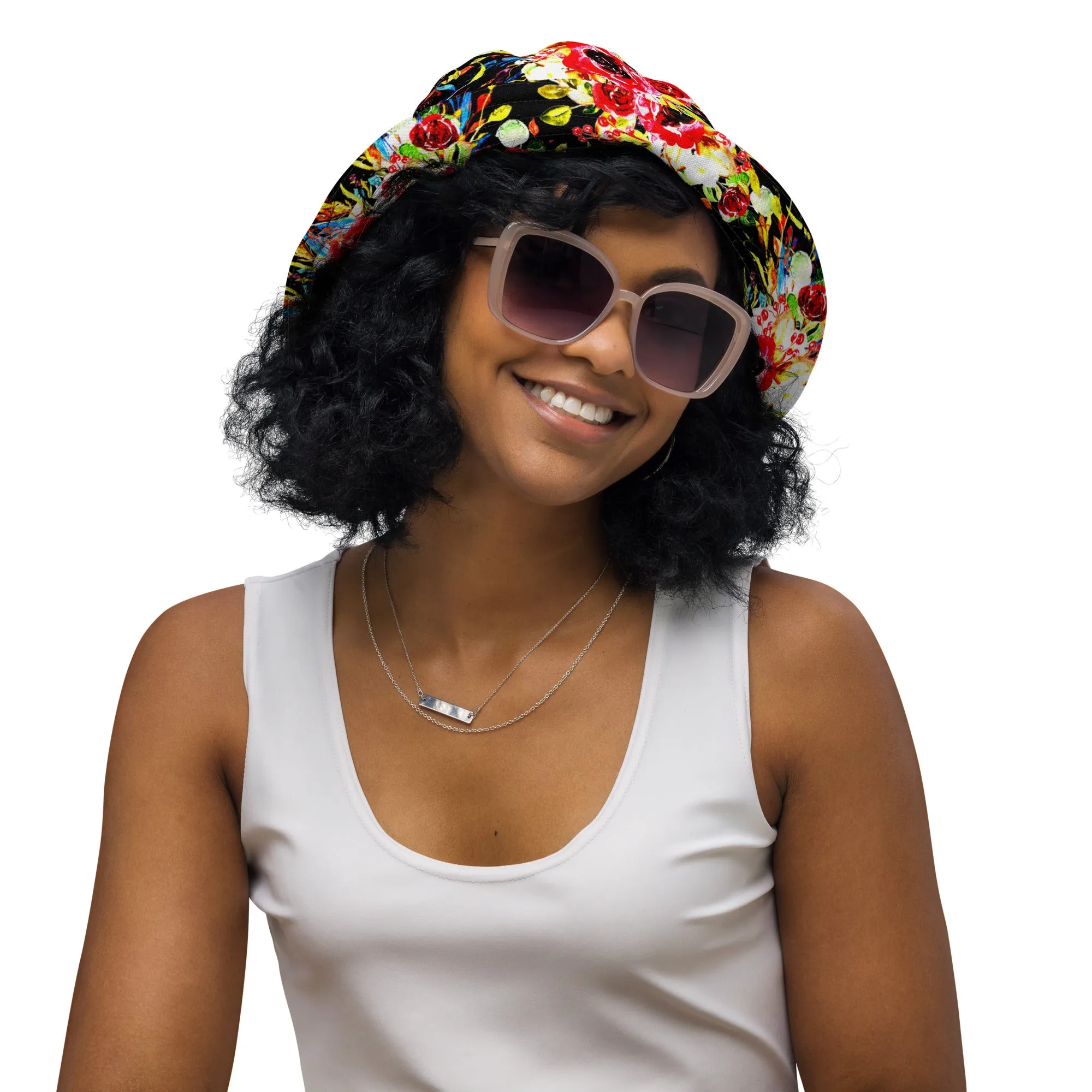 Floral Finesse The Essential Bucket Hat for Fashionistas, lioness-love