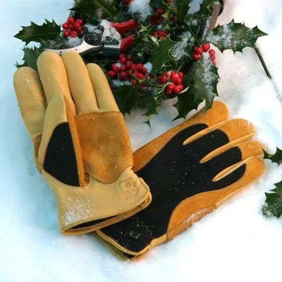 Gold Leaf  Winter Touch Gardening Gloves