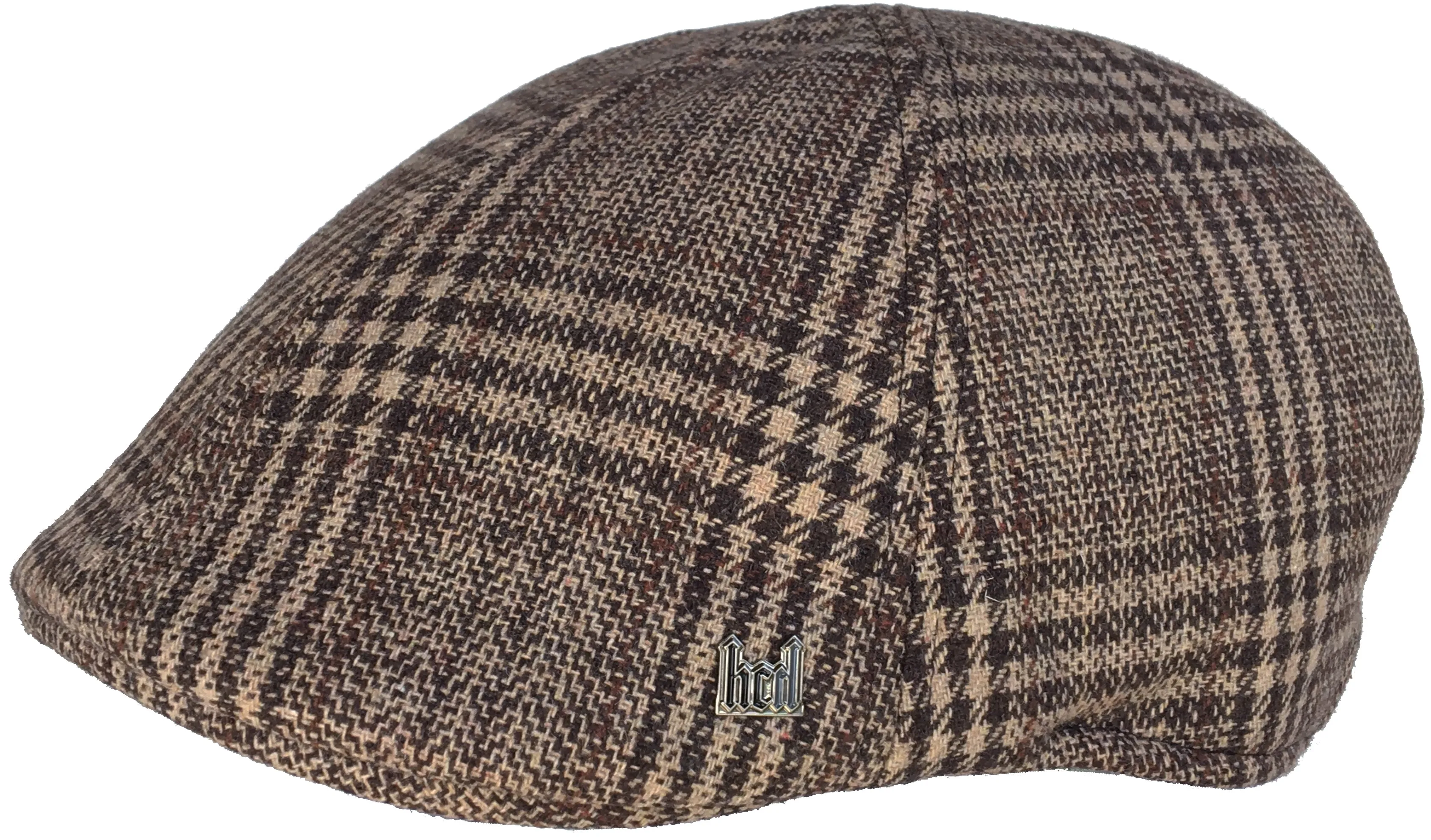 Headchange Econo Plaid Wool Blend 6 Panel Ivy Cap