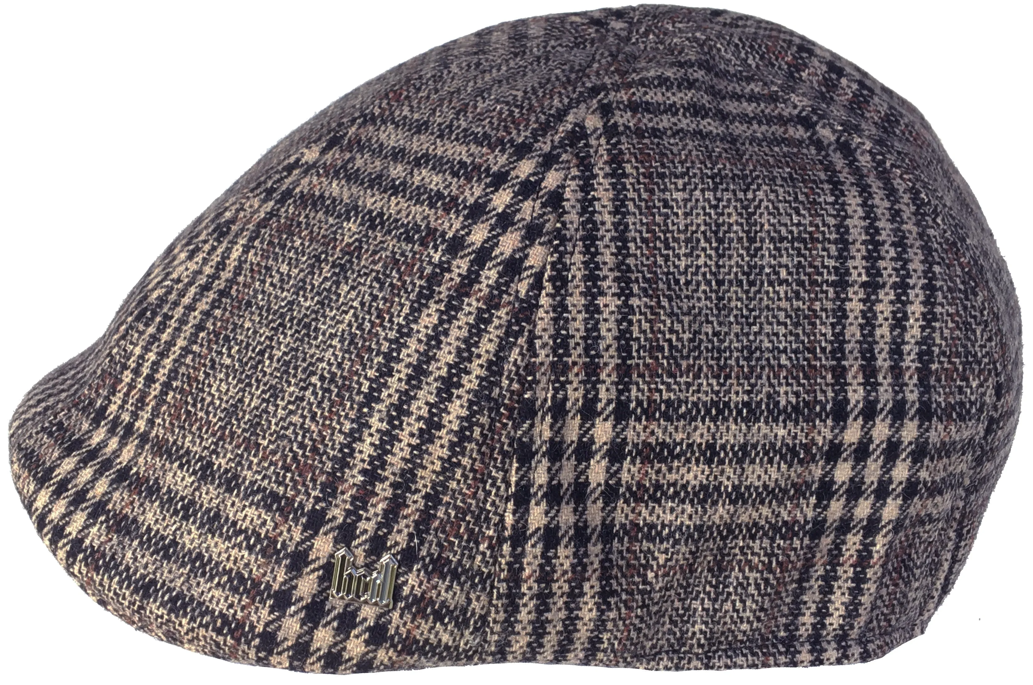 Headchange Econo Plaid Wool Blend 6 Panel Ivy Cap