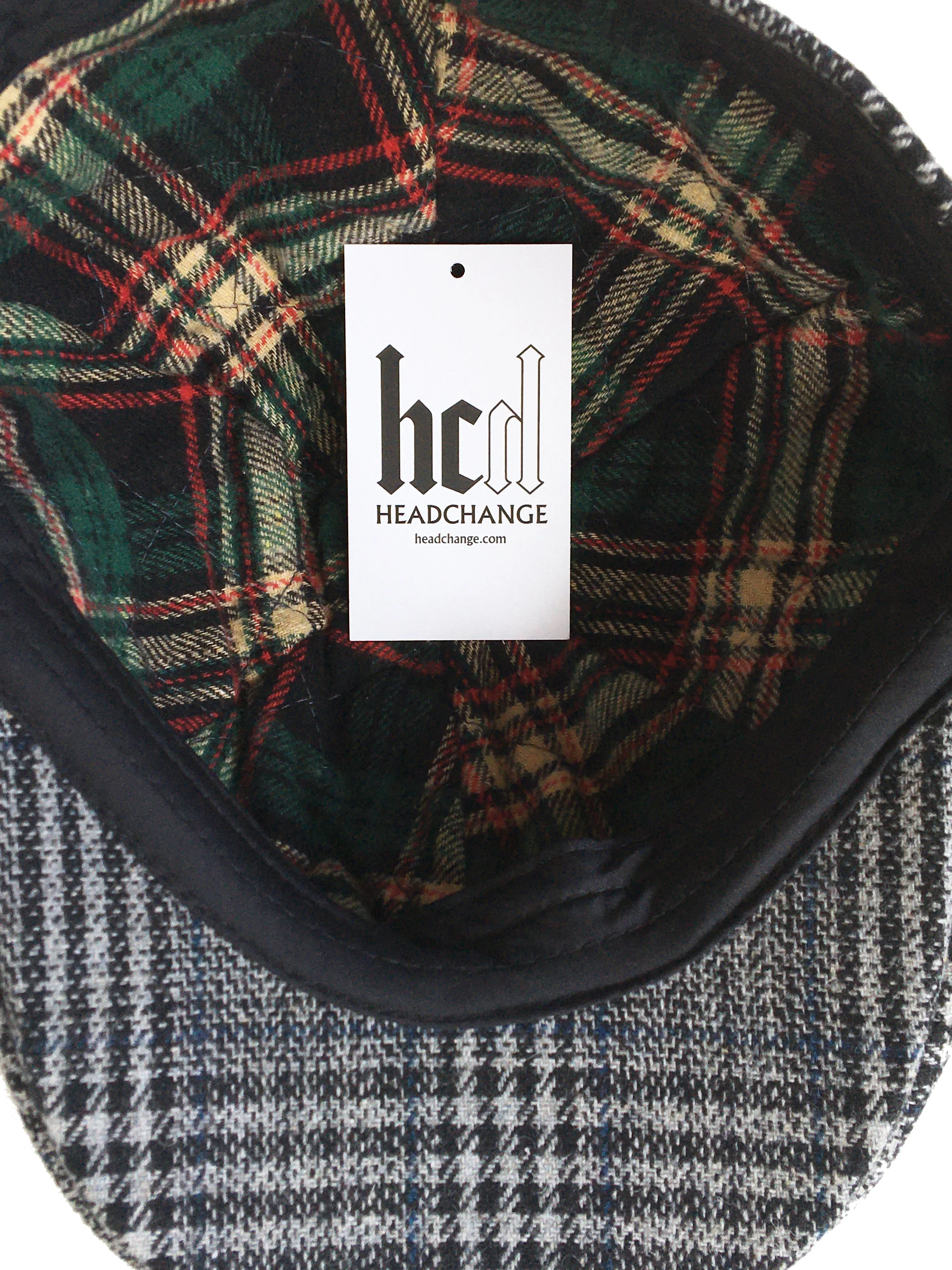 Headchange Econo Plaid Wool Blend 6 Panel Ivy Cap