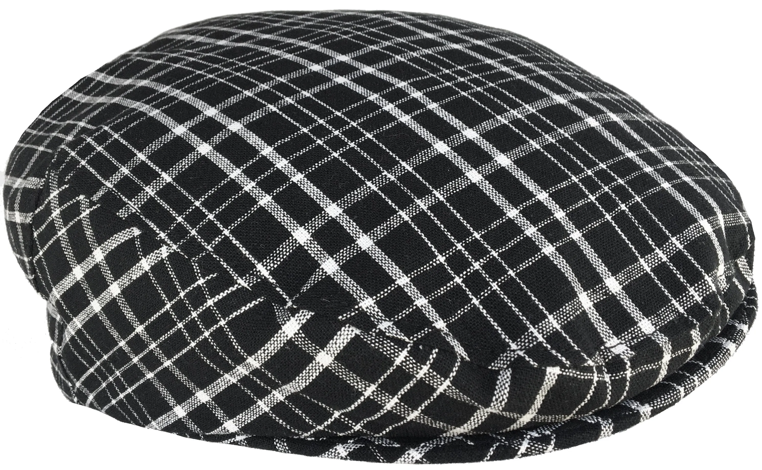 Headchange Made in USA 100% Plaid Linen Ivy Cap