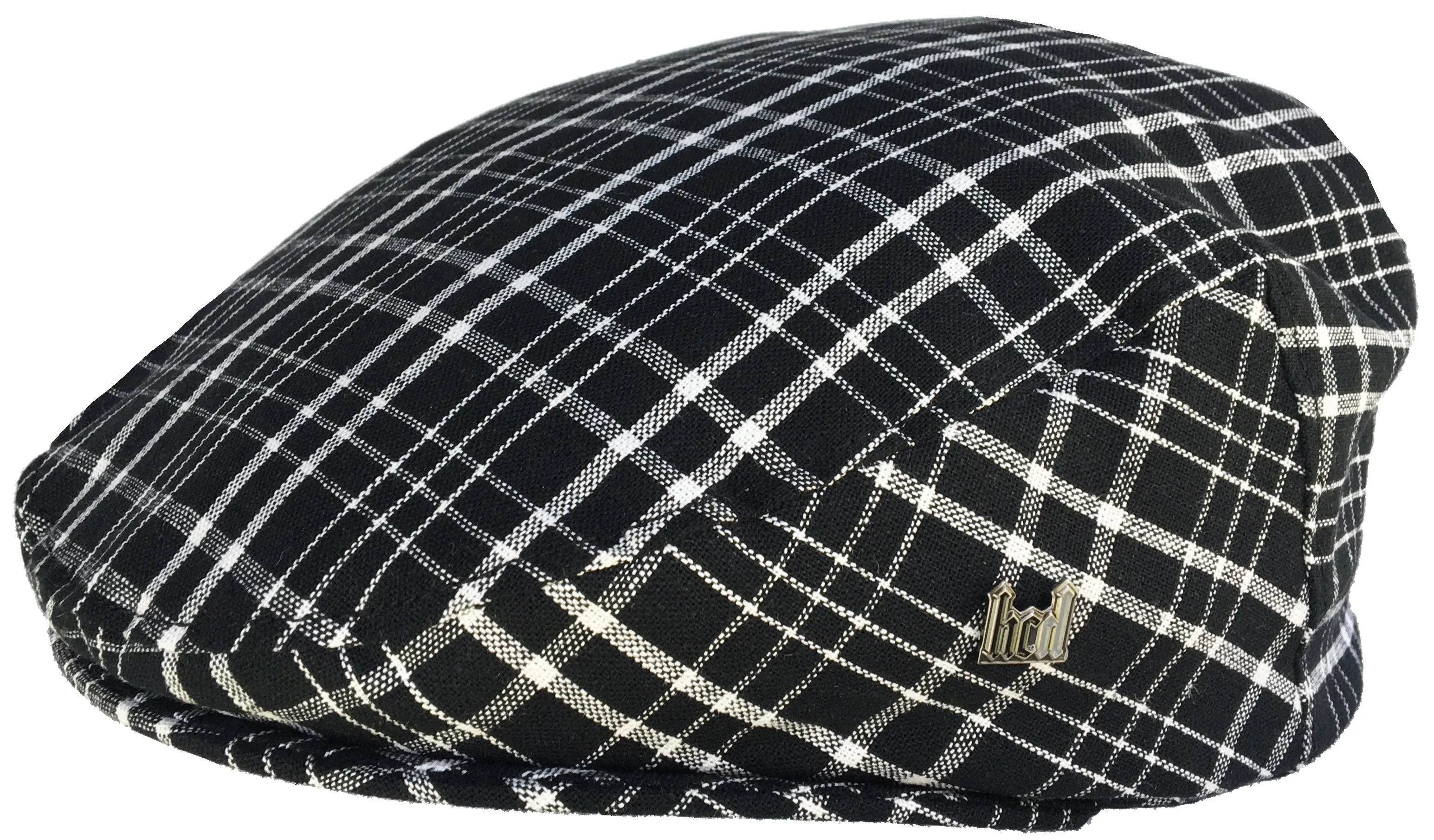 Headchange Made in USA 100% Plaid Linen Ivy Cap