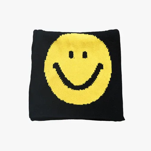 Kerri Rosenthal - Smiley Chunky Scarf in Black