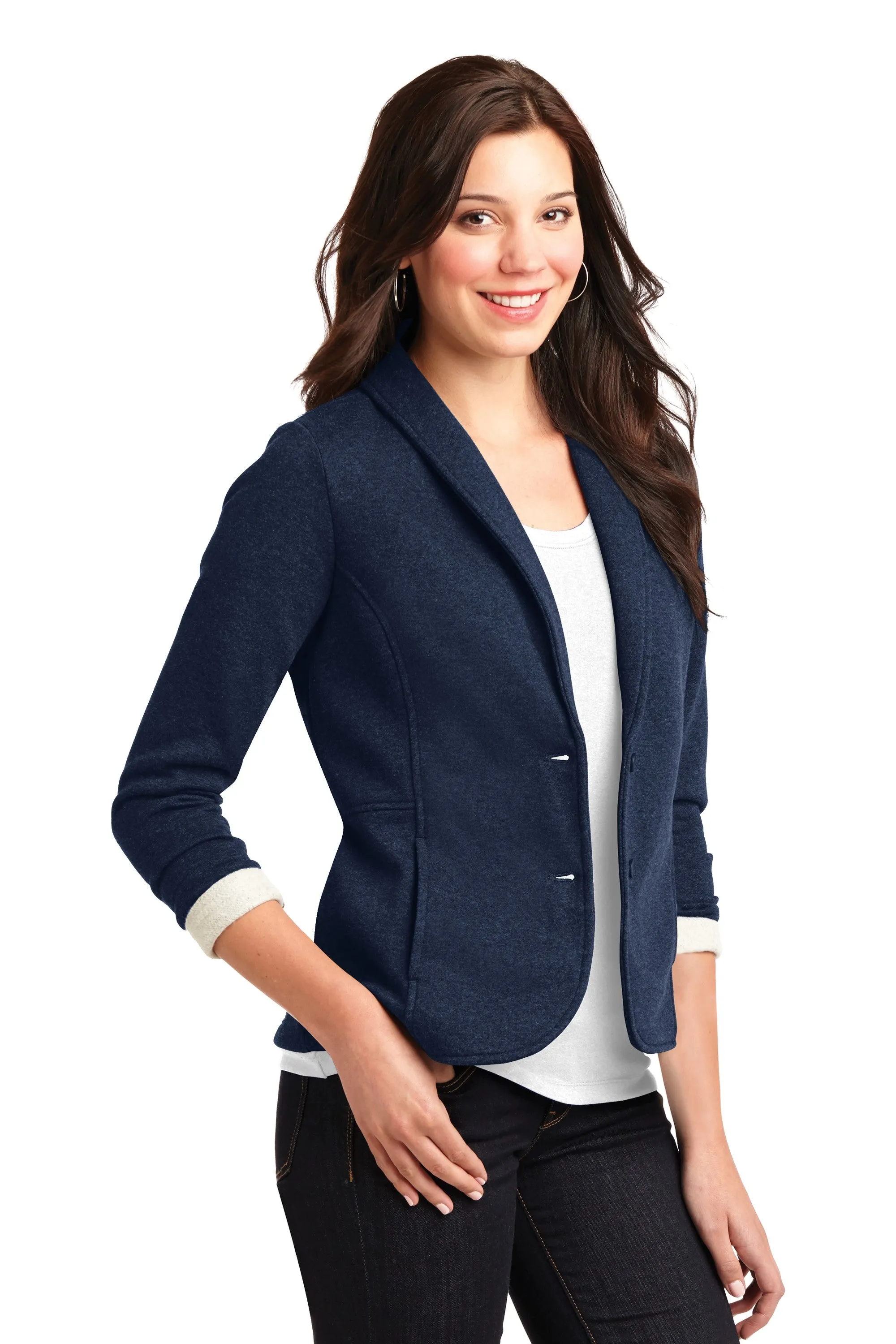 L298 Loveland Port Authority® Ladies Fleece Blazer