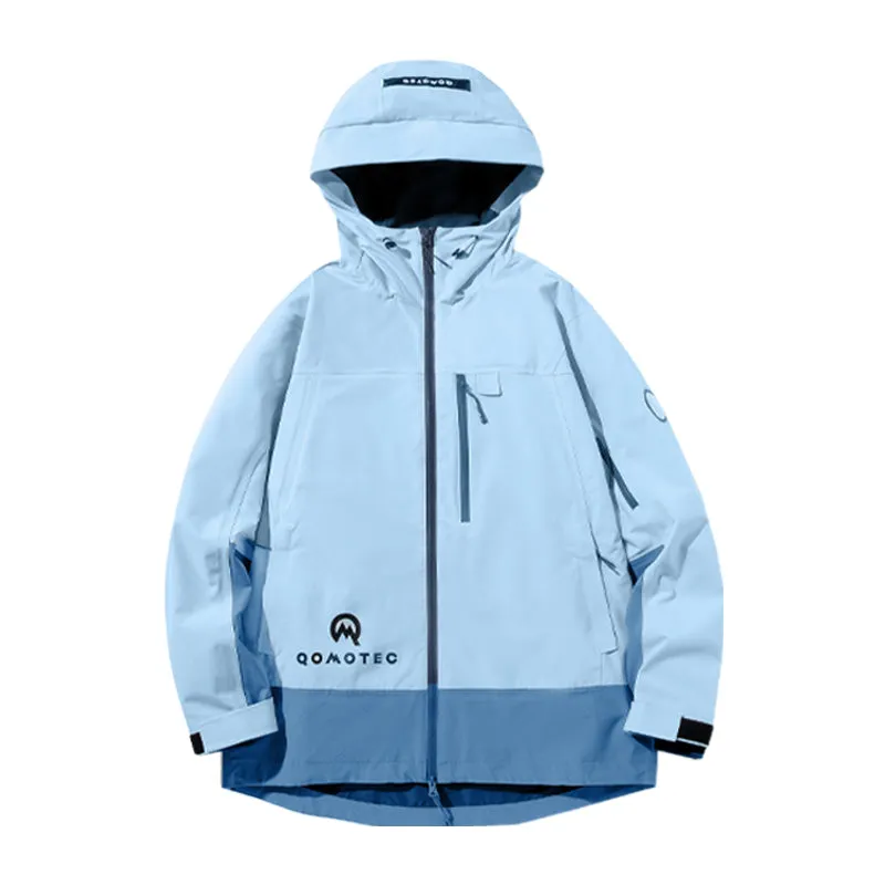 Blue Snowboarding/Skiing Suit by Qomotec - Haze Blue