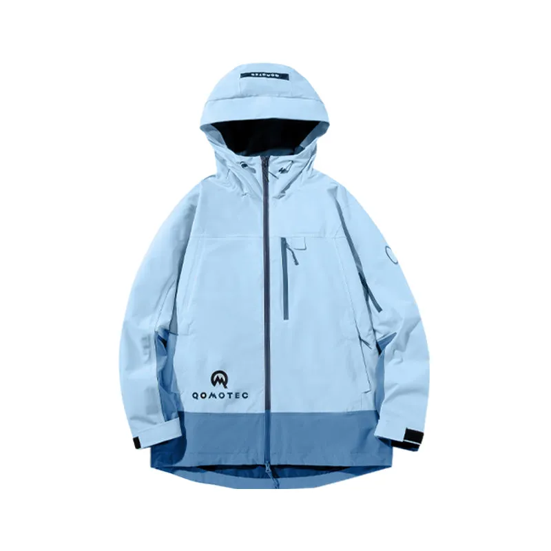 Blue Snowboarding/Skiing Suit by Qomotec - Haze Blue