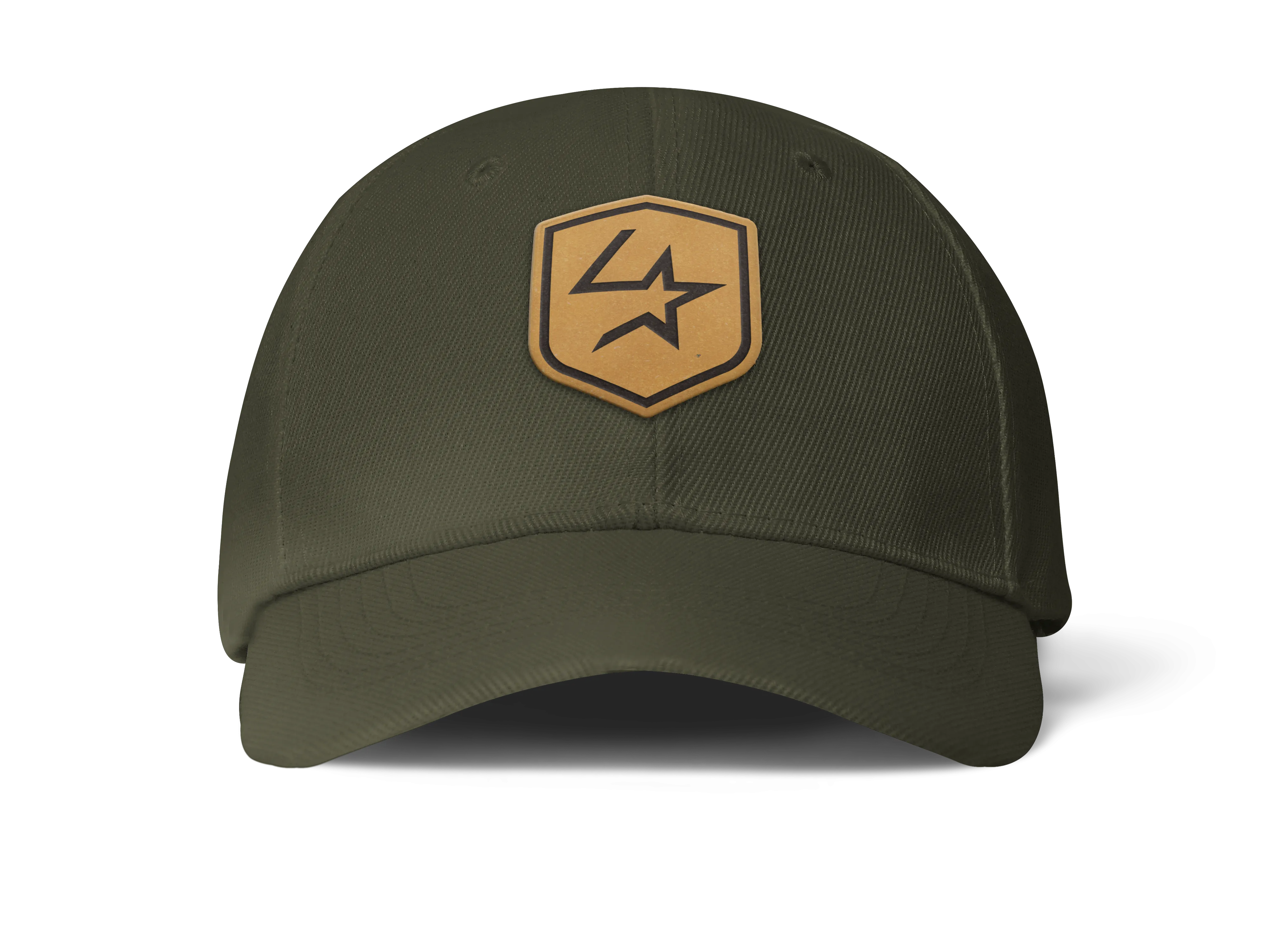 Lone Star Ropes Cap w/ Leather Shield - Green