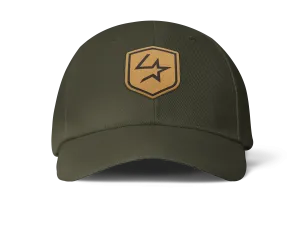 Lone Star Ropes Cap w/ Leather Shield - Green