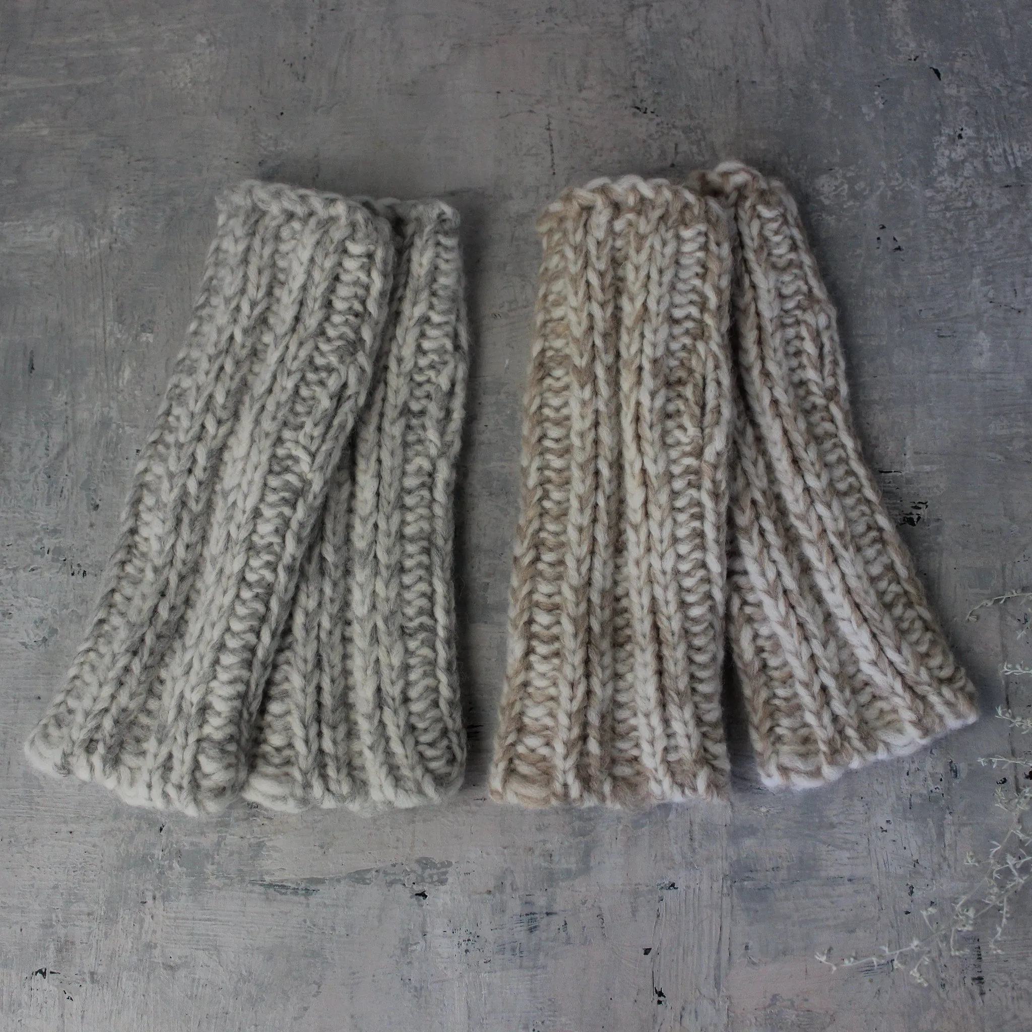 Long Baby Alpaca Hand Warmers