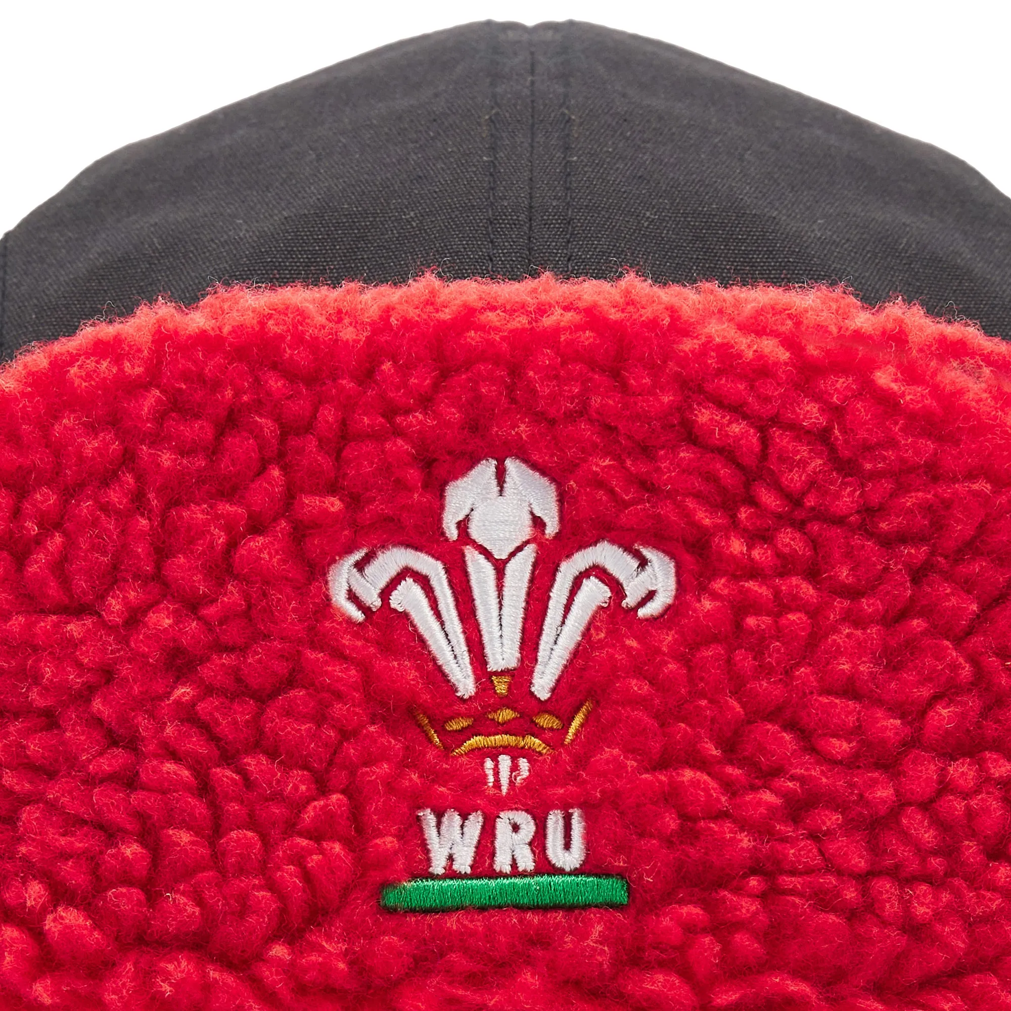 Macron Wales WRU 24/25 Adults Trapper Fleece Hat