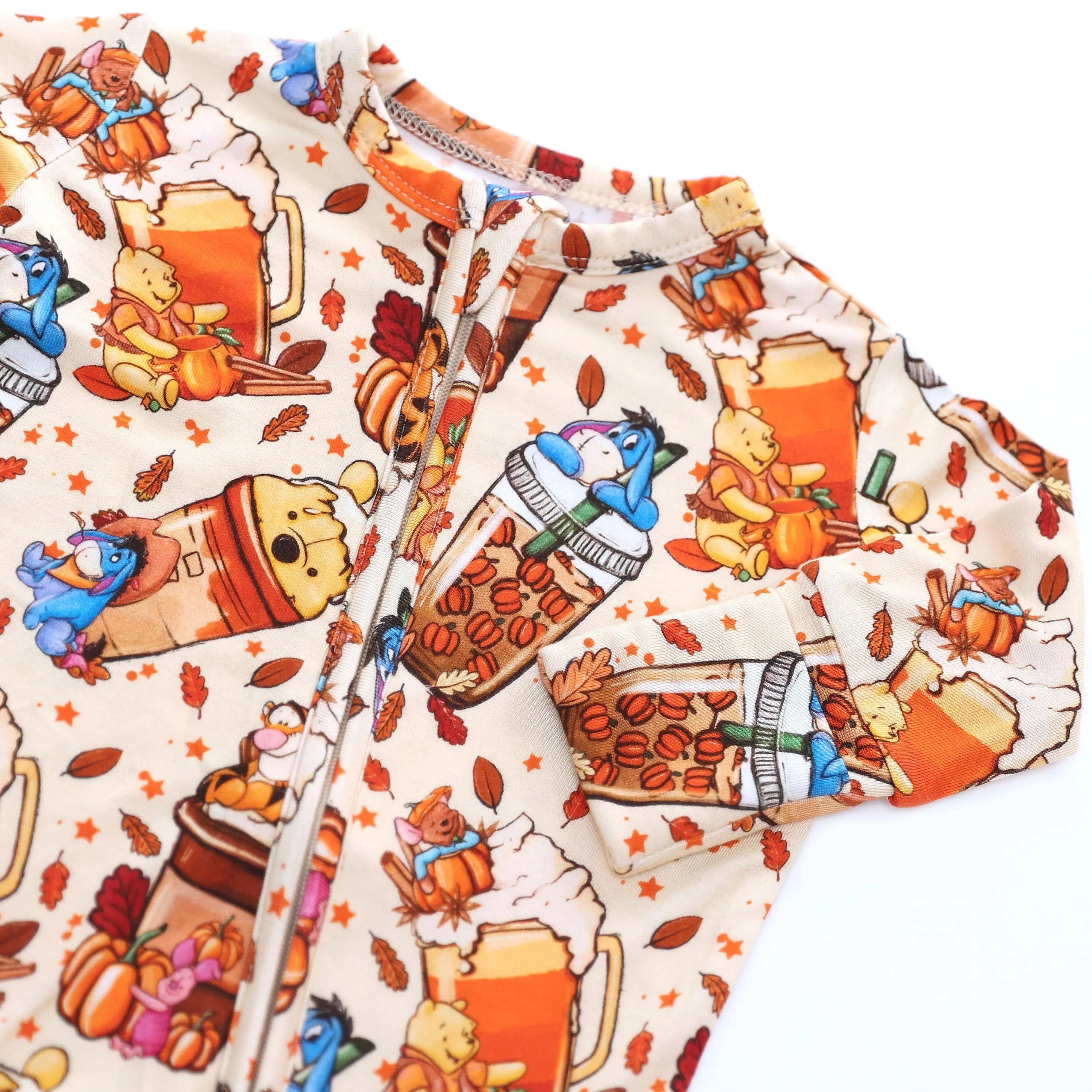 Magic Halloween Pooh Brew - Bamboo Zippy Romper