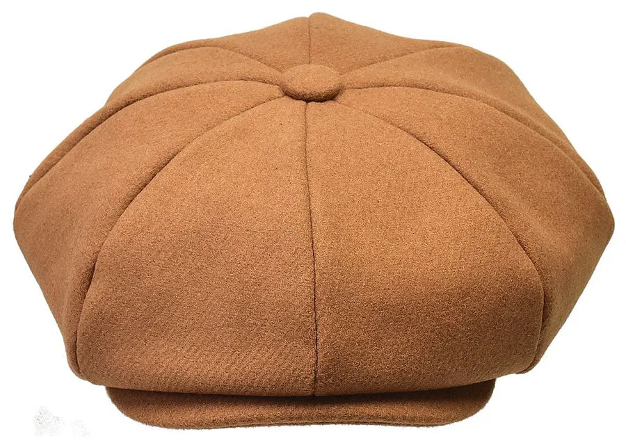 Melton 8/4 Newsboy Cap by Bruno Capelo