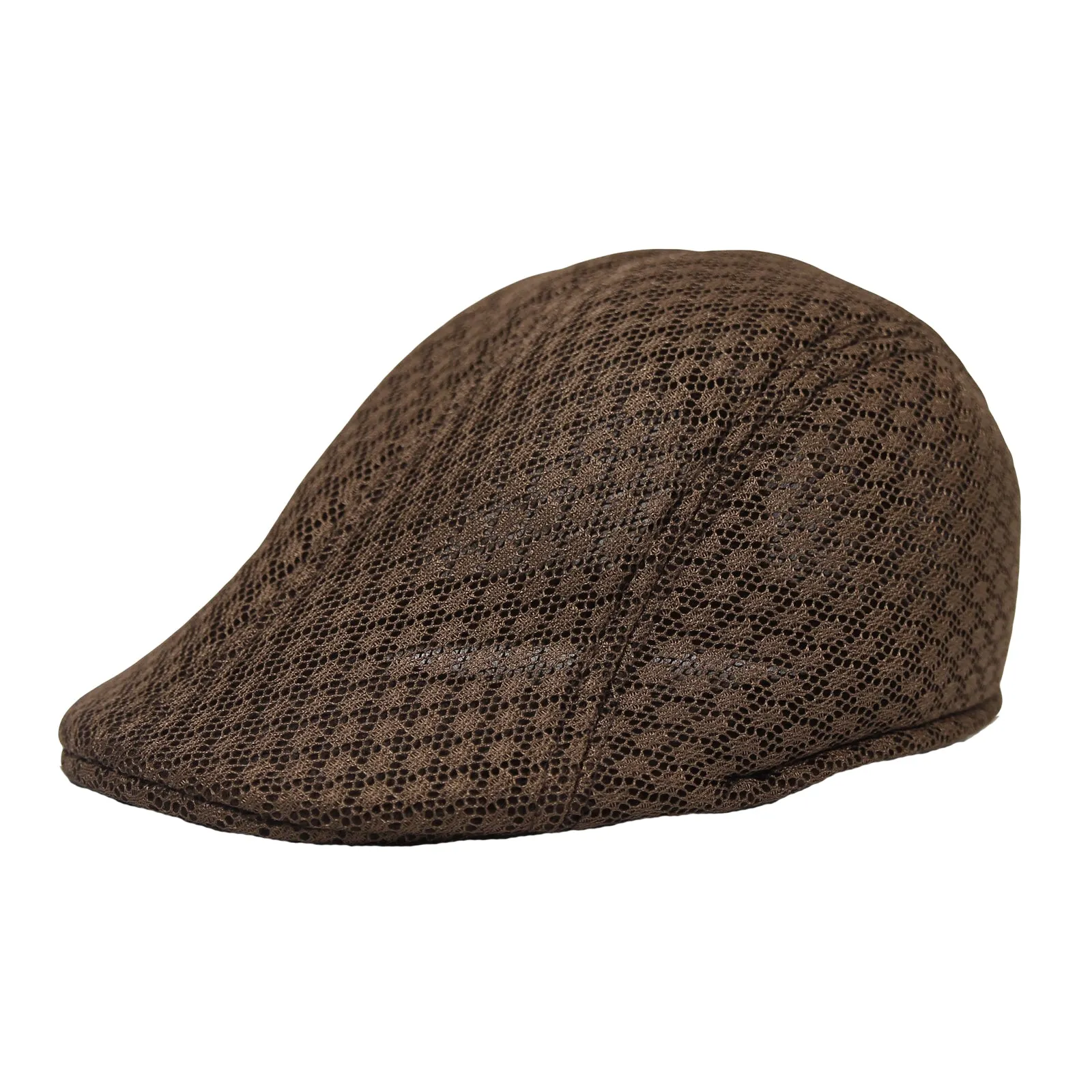 Men Breathable Mesh Summer Hat Newsboy Cap Cabbie Cap UZ30053