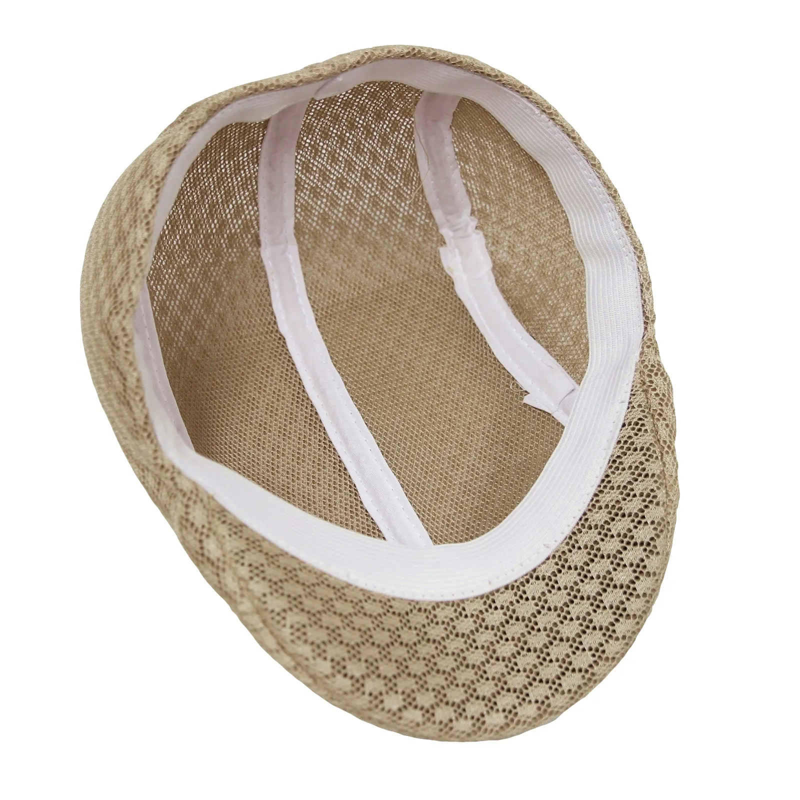 Men Breathable Mesh Summer Hat Newsboy Cap Cabbie Cap UZ30053