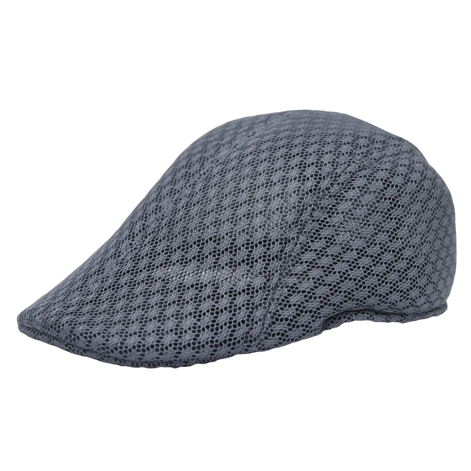 Men Breathable Mesh Summer Hat Newsboy Cap Cabbie Cap UZ30053